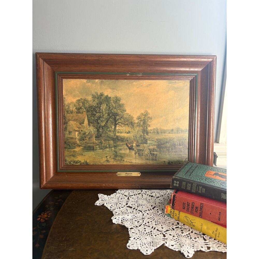 The Hay Wain by John Constable framed art print